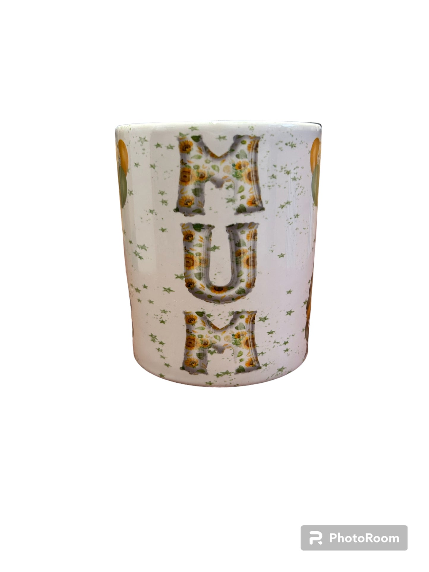 Mum Gonk with sunflowers Mug