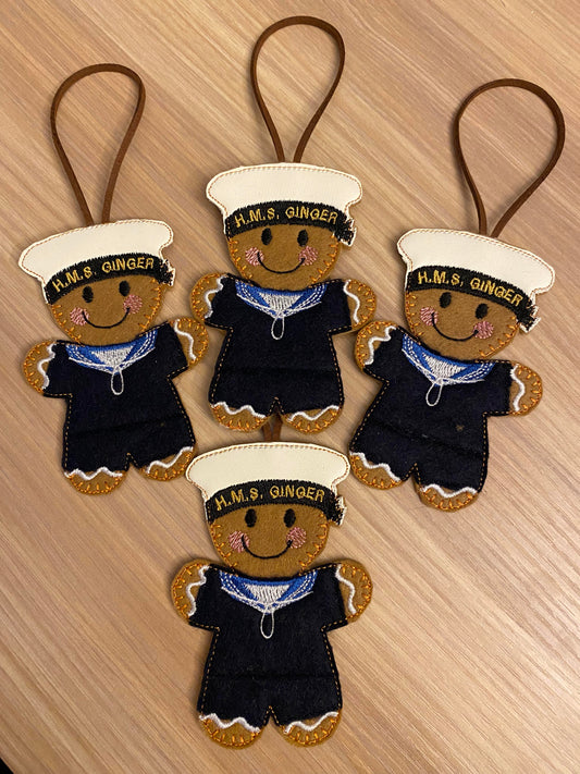 Navy Ginger