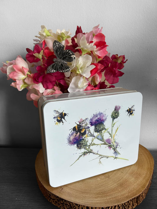 Bee & Thistle Tin