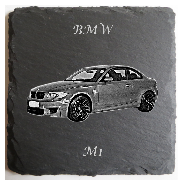 Personalised BMW Slate Coaster