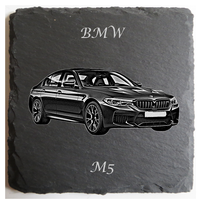 Personalised BMW Slate Coaster