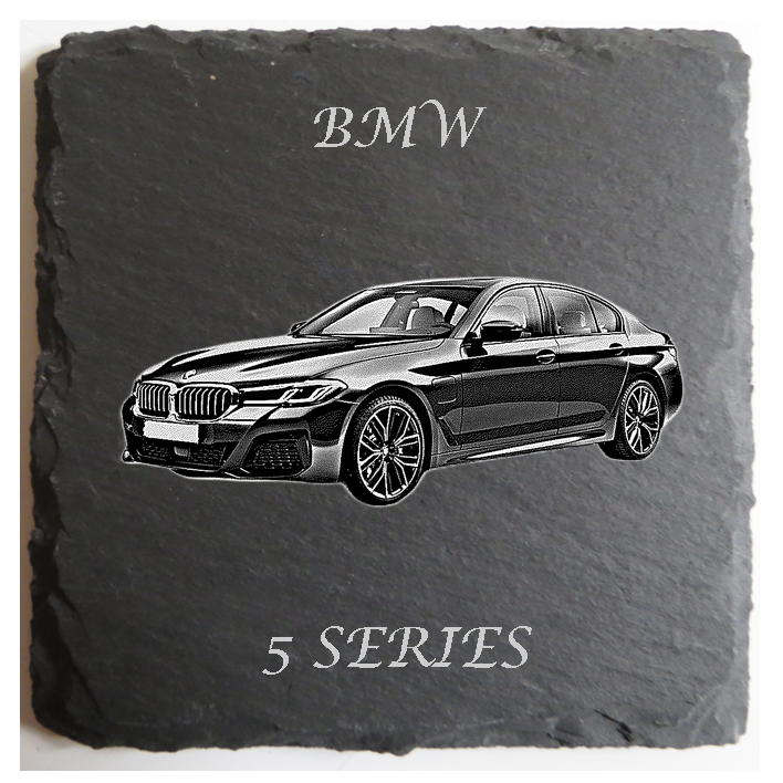 Personalised BMW Slate Coaster