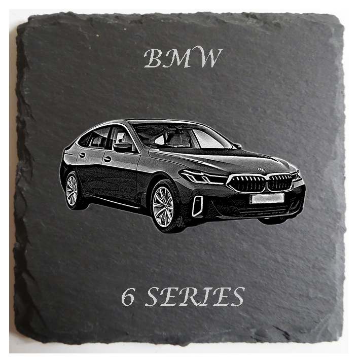 Personalised BMW Slate Coaster