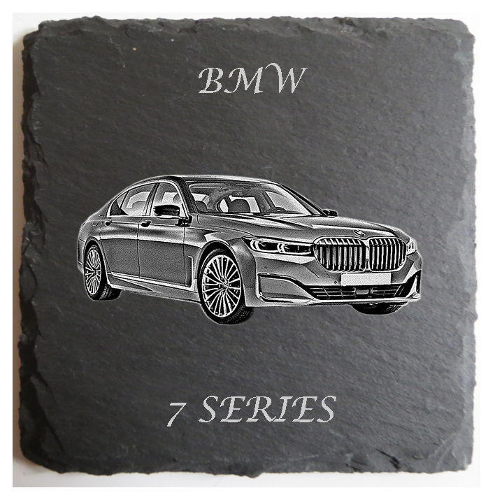 Personalised BMW Slate Coaster