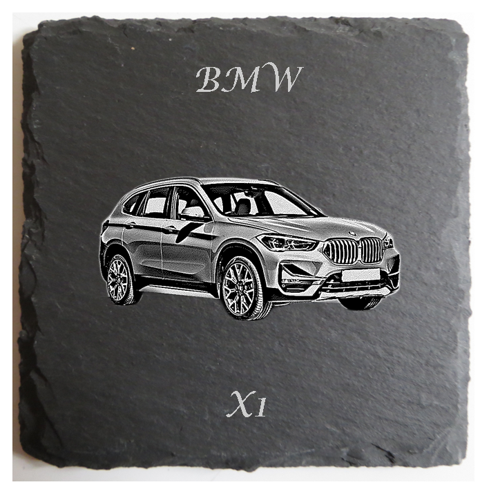 Personalised BMW Slate Coaster