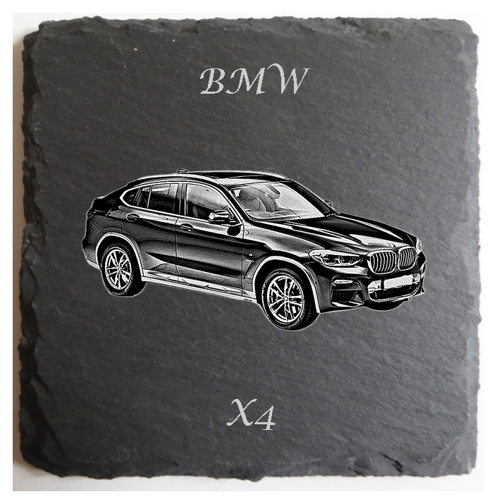 Personalised BMW Slate Coaster