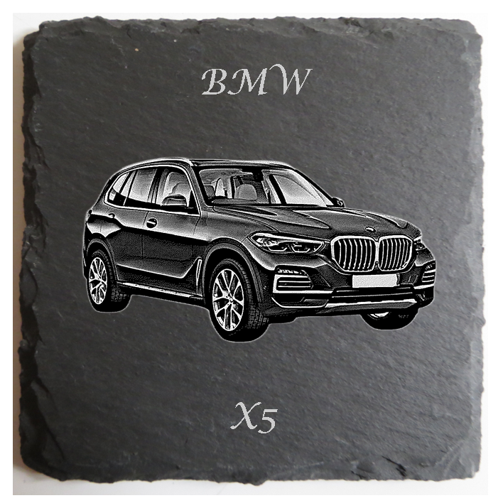 Personalised BMW Slate Coaster