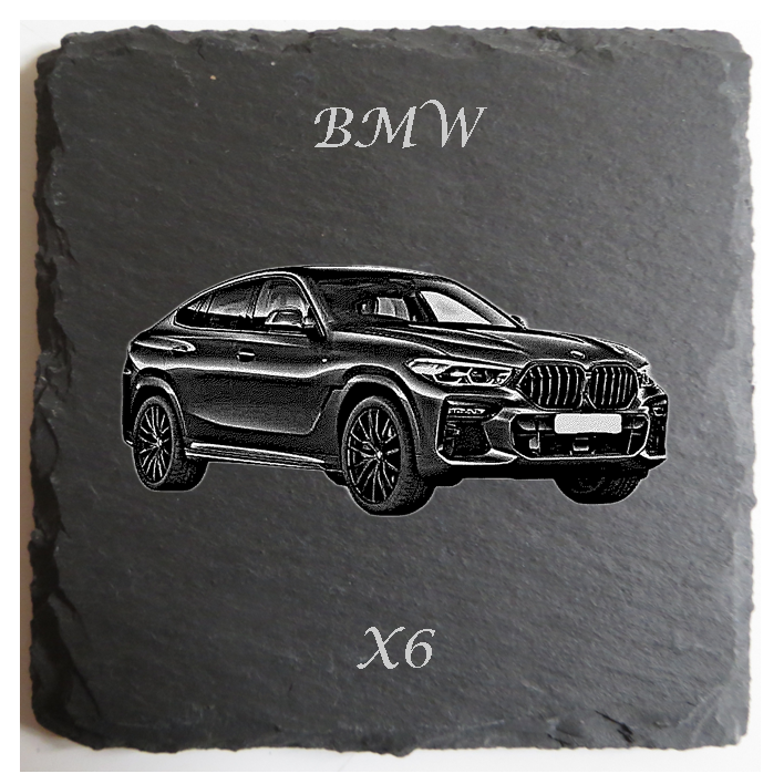 Personalised BMW Slate Coaster