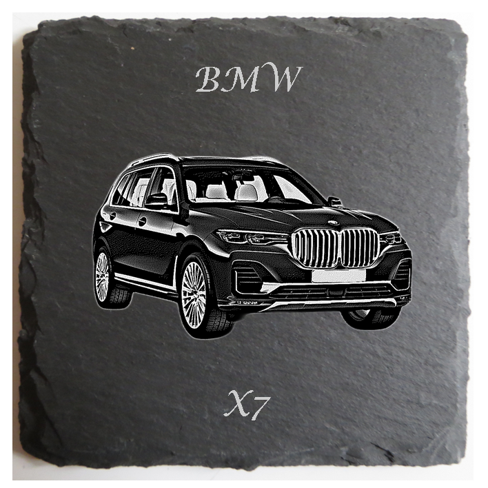 Personalised BMW Slate Coaster