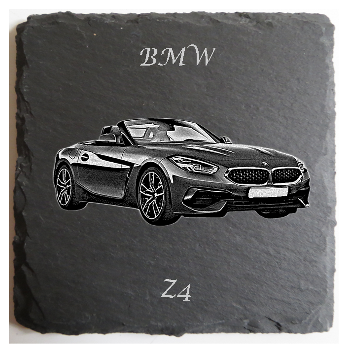 Personalised BMW Slate Coaster