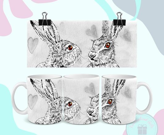 Grey Hares Mug