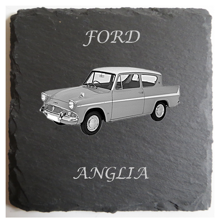 Personalised FORD Slate Coaster