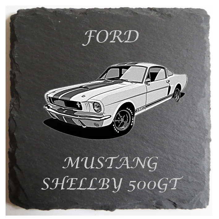 Personalised FORD Slate Coaster