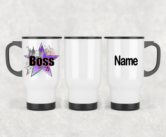 Boss Elite 14oz Stainless Steel Travel Mug