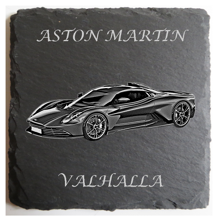 Personalised ASTON MARTIN Slate Coaster