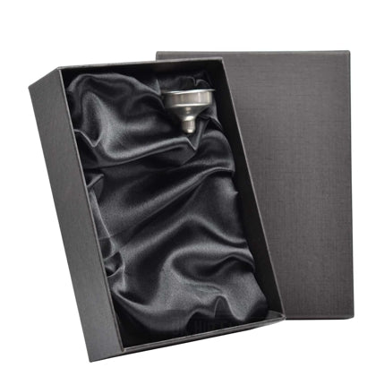 6oz Two Tone PU Leather Hip Flask