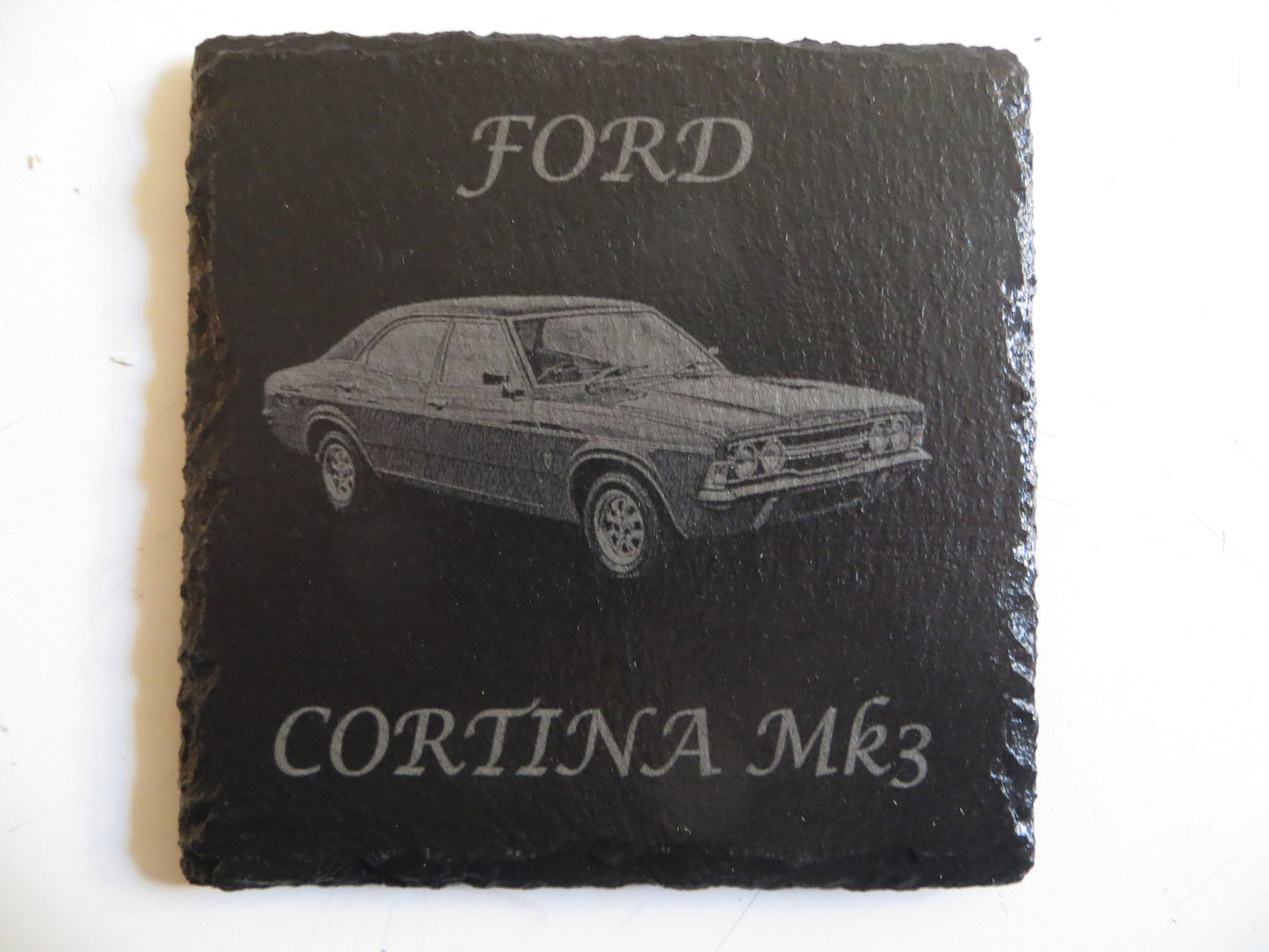 Personalised FORD Slate Coaster